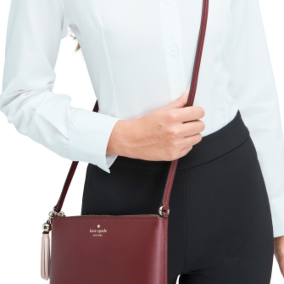 Kate Spade New York  IVY STREET AMY CROSSBODY (Cherrywood) - Picture 5 of 7